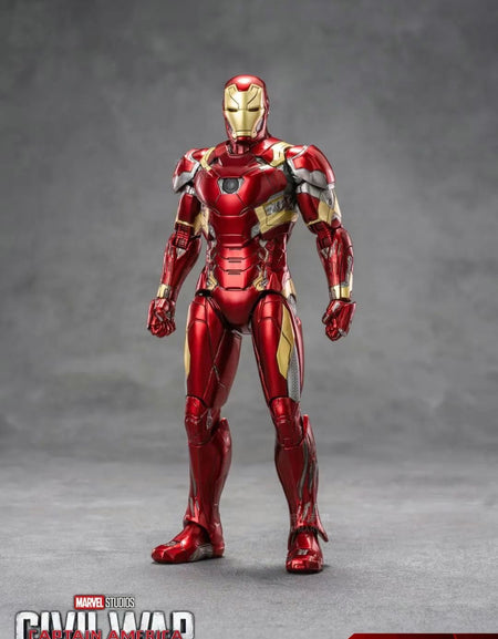 ZD Toys Marvel Avengers 1/10 Iron Man MK46 Action Figure Set