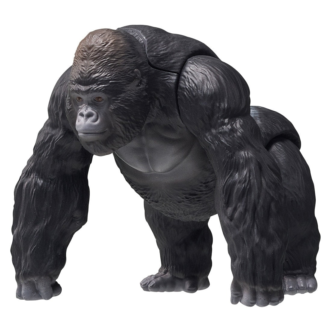 Takara Tomy Ania AL-29 Gorilla Animal Figure with Color Picture Cards