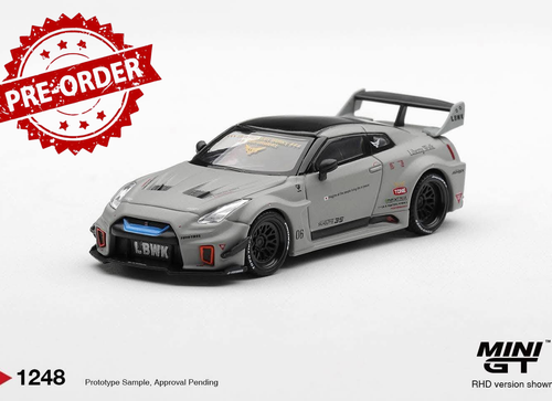 Load image into Gallery viewer, (Pre-order) Mini GT #1248 NISSAN LB-Silhouette WORKS GT 35GT-RR Ver.1 RHD
