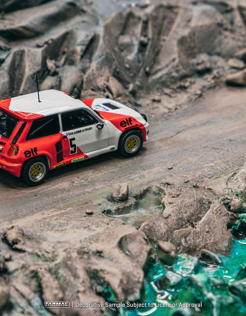 Load image into Gallery viewer, Tarmac Works 1/64 Renault 5 Turbo  Rallye du Var 1982 Alain Prost
