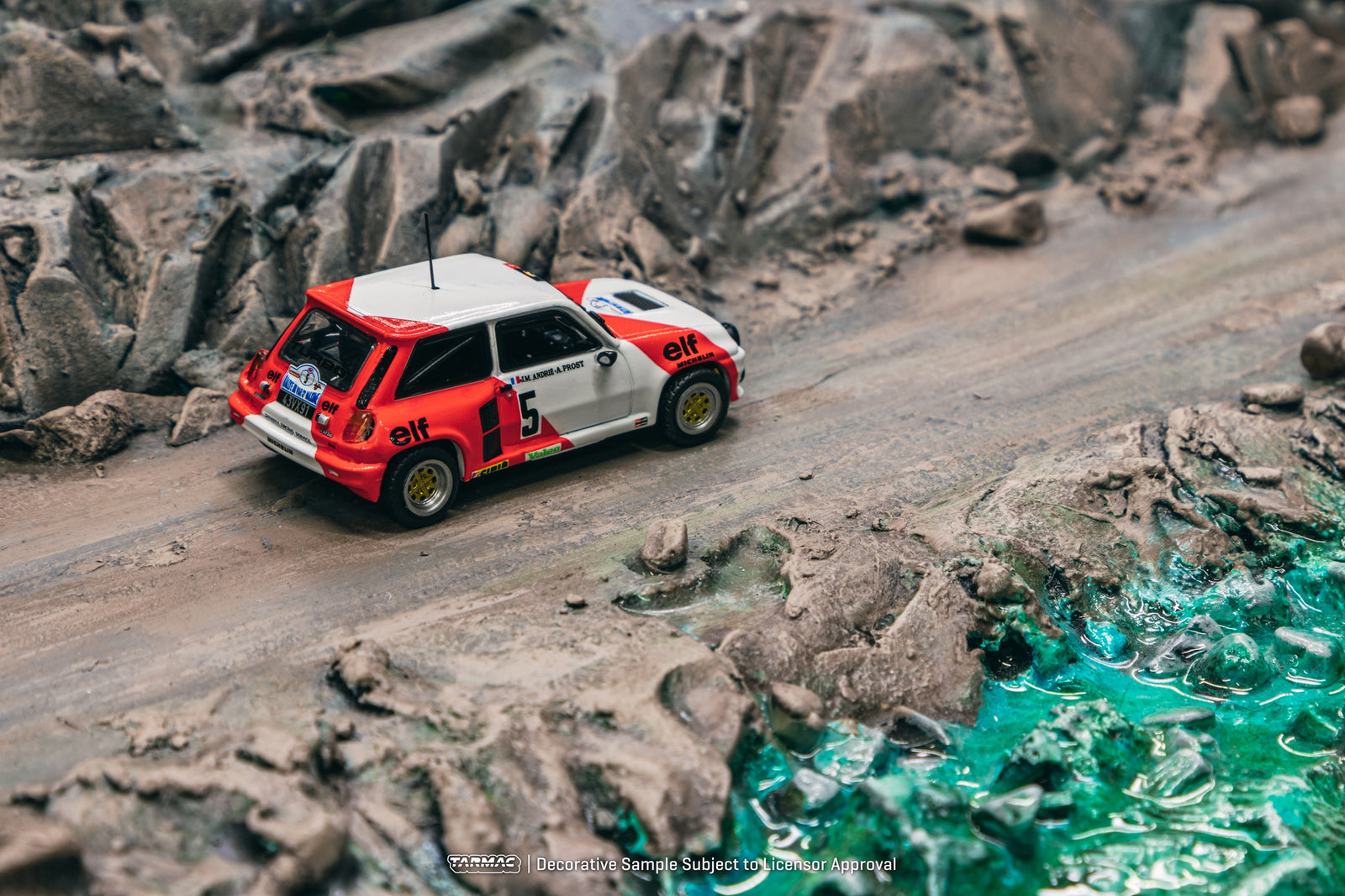 Tarmac Works 1/64 Renault 5 Turbo  Rallye du Var 1982 Alain Prost