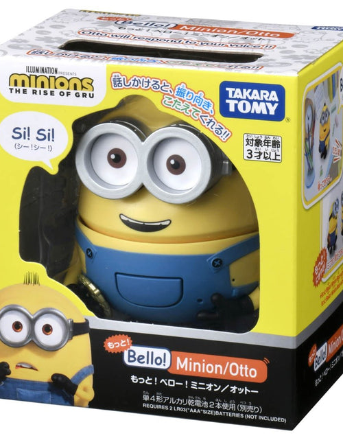 Load image into Gallery viewer, Takara Tomy Voice Control Robot - Bello Otto &quot;Minions 2&quot;
