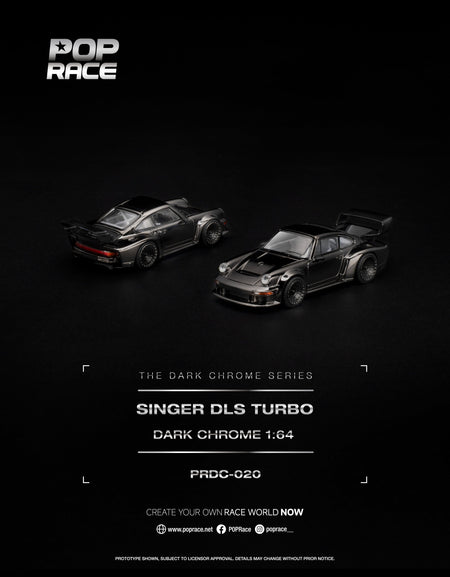 (Pre-order) POP RACE SINGER DLS TURBO Diecast Model Car #PRDC020