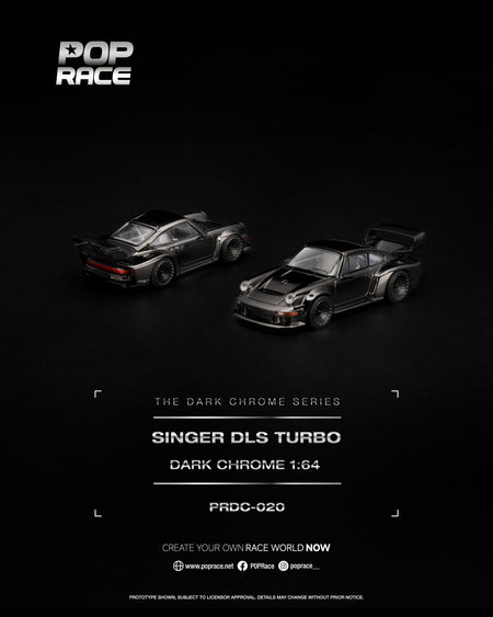 (Pre-order) POP RACE SINGER DLS TURBO Diecast Model Car #PRDC020