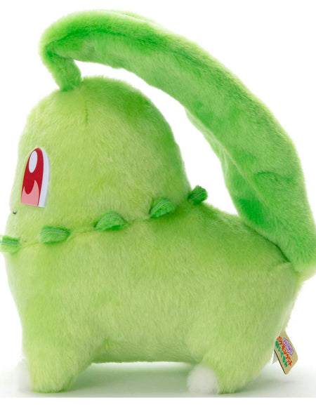 Takara Tomy Pokemon Soft Plush Toy - Basic Chikorita