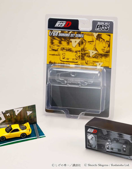 Hobby Japan 1/64 MAZDA RX-7 (FD3S) Project D/ INITIAL D Keisuke
