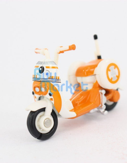 Load image into Gallery viewer, Takara Tomy Tomica Star Cars SC-02 Star Wars BB-8 Scooter Motorcycle Diecast
