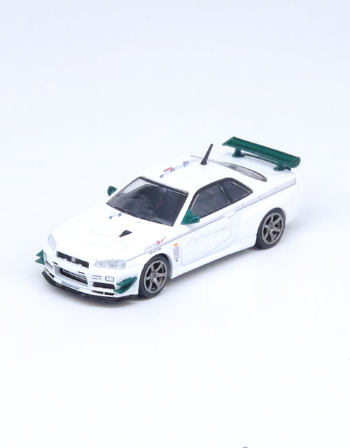 Load image into Gallery viewer, INNO64 MODEL 1/64 NISSAN SKYLINE GT-R (R34) V-SPEC Tuned by &quot;MINE&#39;S&quot;
