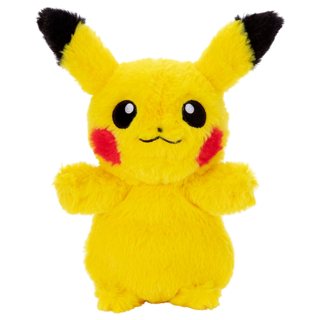 Takara Tomy Pokemon Soft Plush Toy - Kutatta Pikachu (S Size)