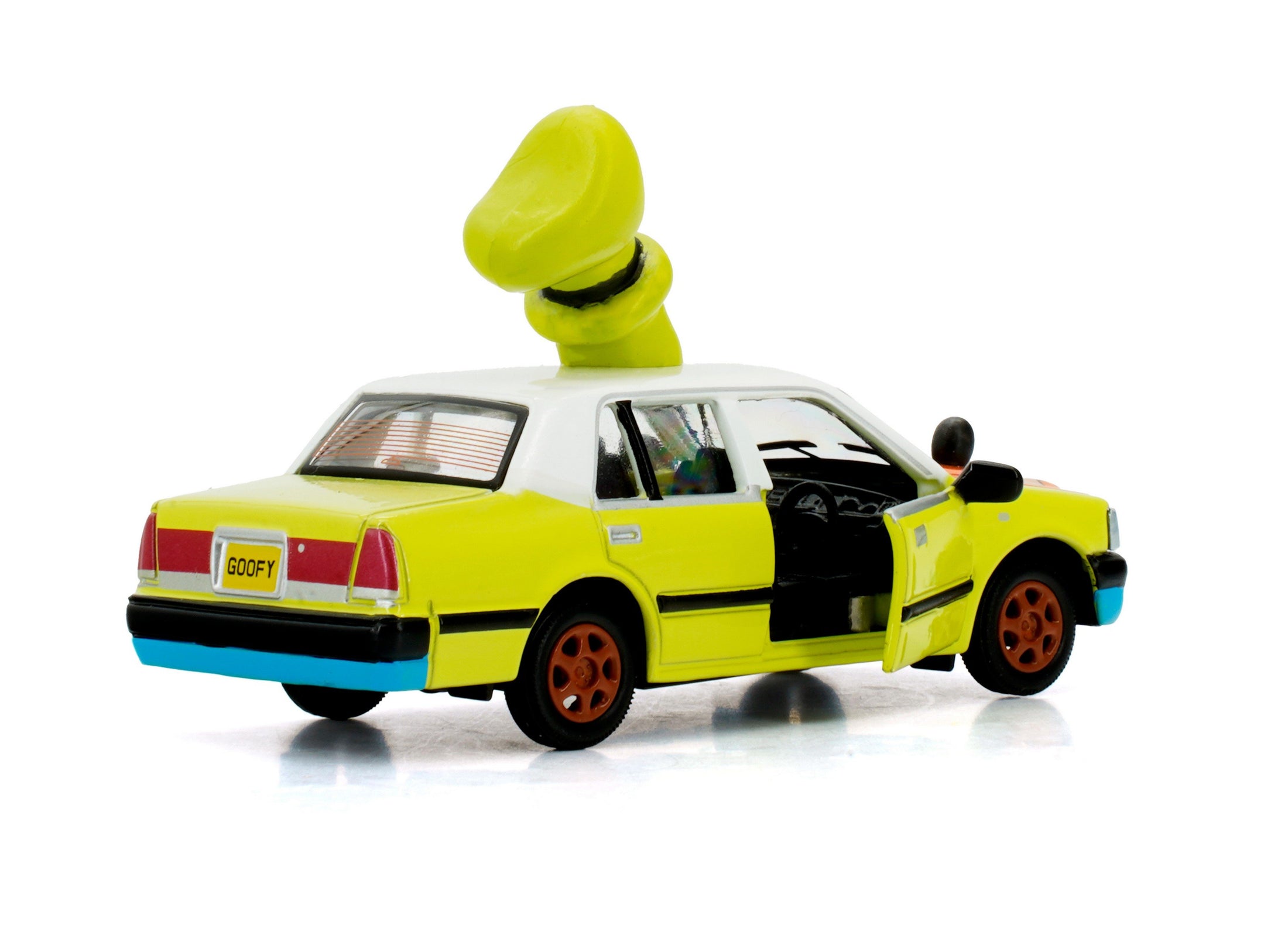 TINY x Disney Vehicle - 1/72 Hong Kong Urban Taxi x Goofy Model Car