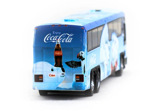 Load image into Gallery viewer, Tiny City Die-cast Model Car - 96A3 Single Deck Bus "COCA COLA Polar Bear"

