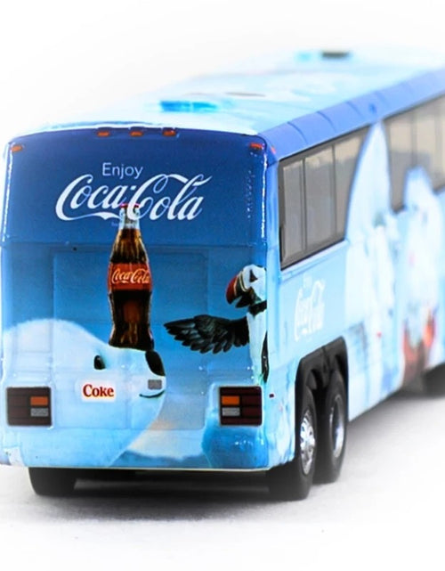 Load image into Gallery viewer, Tiny City Die-cast Model Car - 96A3 Single Deck Bus &quot;COCA COLA Polar Bear&quot;
