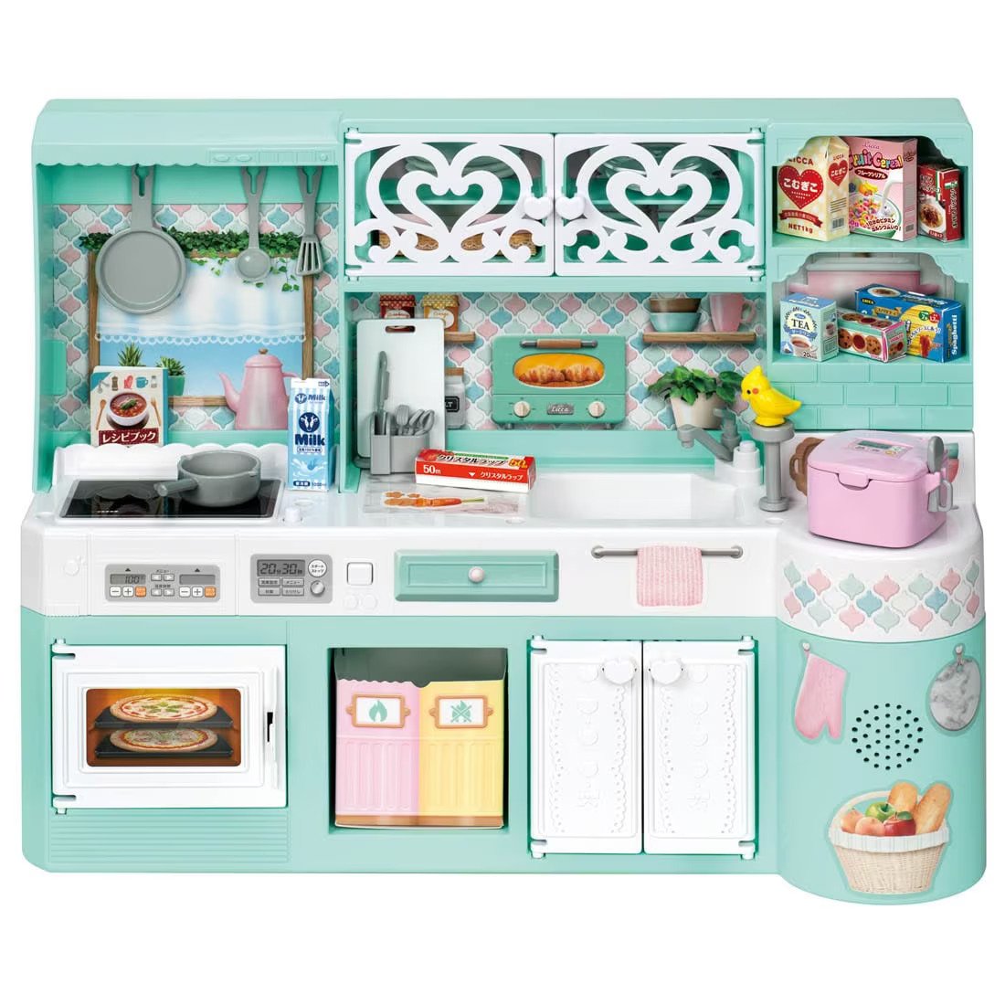 Takara Tomy Licca Doll Accessory - LF-03 Lively Sound Licca-chan Kitchen Set