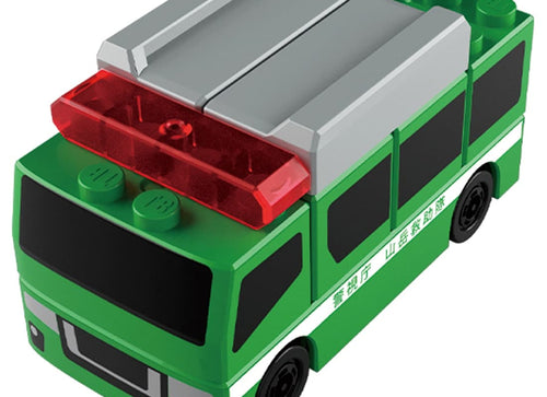 Load image into Gallery viewer, Takara Tomy Tomica Plarail Blocks Mountain Rescue Vehicle set
