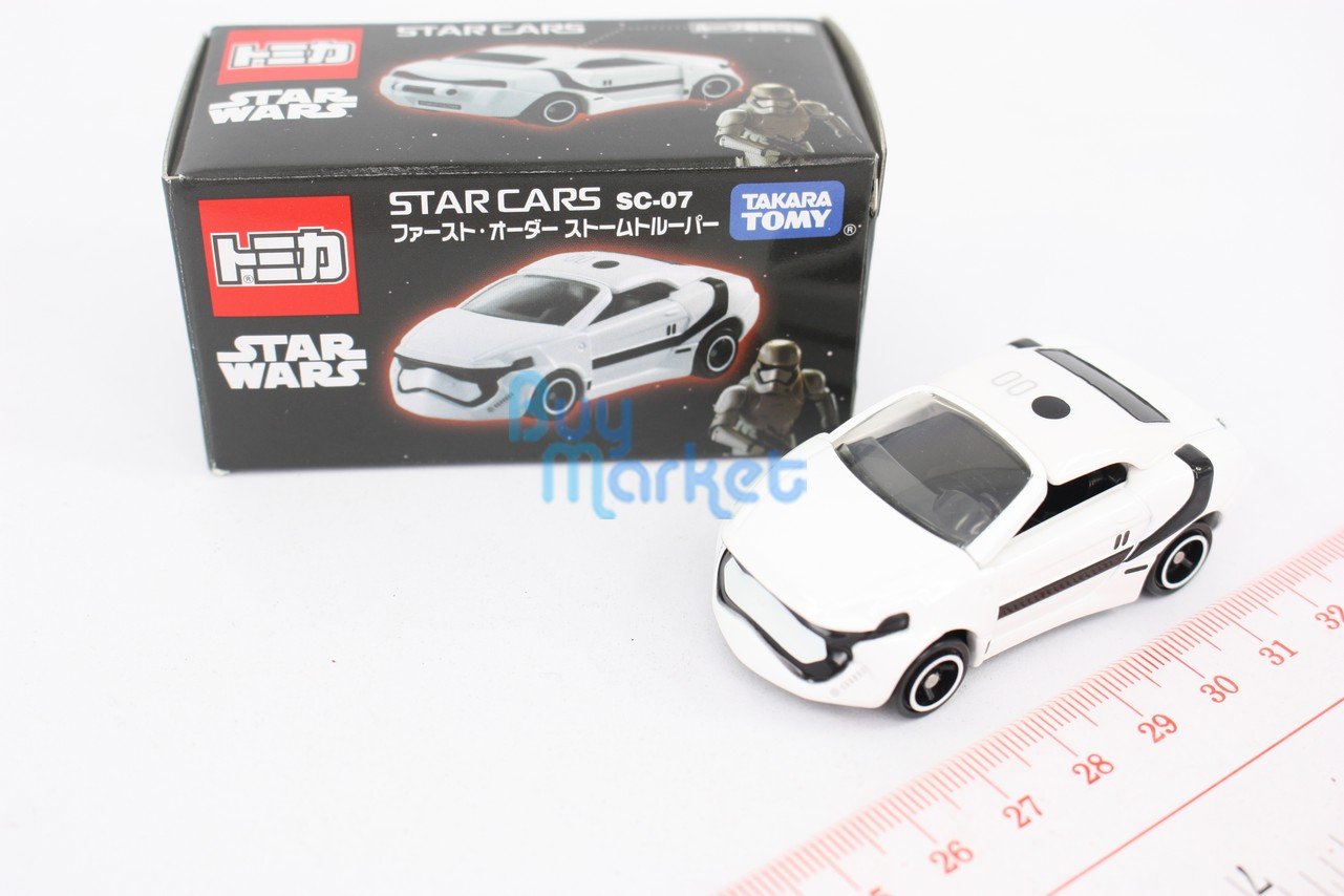 Takara Tomy Tomica Disney Star Wars Star Car SC-07 1st StormTrooper Diecast