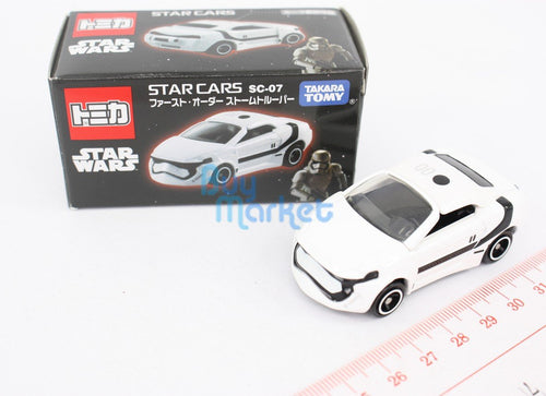 Load image into Gallery viewer, Takara Tomy Tomica Disney Star Wars Star Car SC-07 1st StormTrooper Diecast
