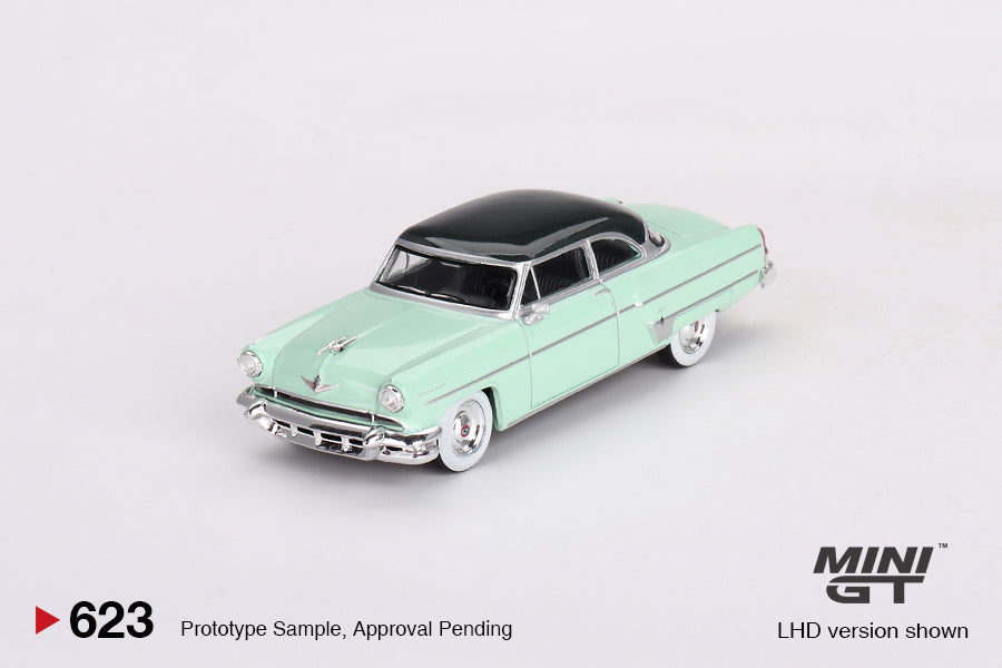 Mini GT #623 Lincoln Capri 1954  Parklane Green / Bloomfield Green