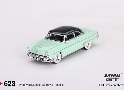 Load image into Gallery viewer, Mini GT #623 Lincoln Capri 1954  Parklane Green / Bloomfield Green
