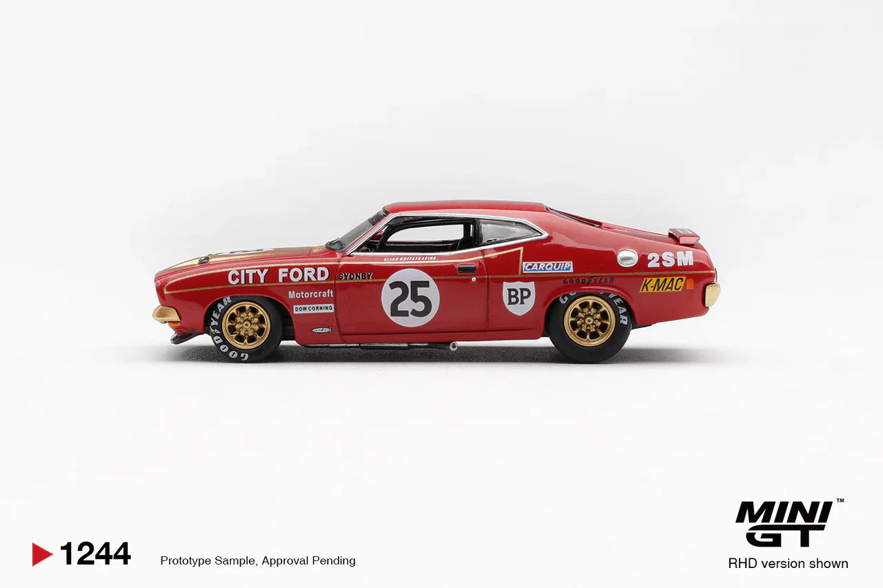 (Pre-order) Mini GT #1244 Ford XB Falcon GT #25 1975 Bathurst 1000 Australia Ex.