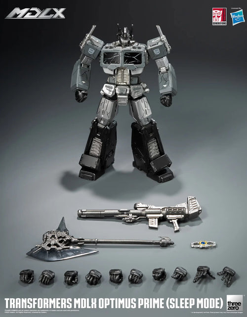 Load image into Gallery viewer, Threezero Transformers MDLX Optimus Prime (Sleep Mode) Action Figure Set
