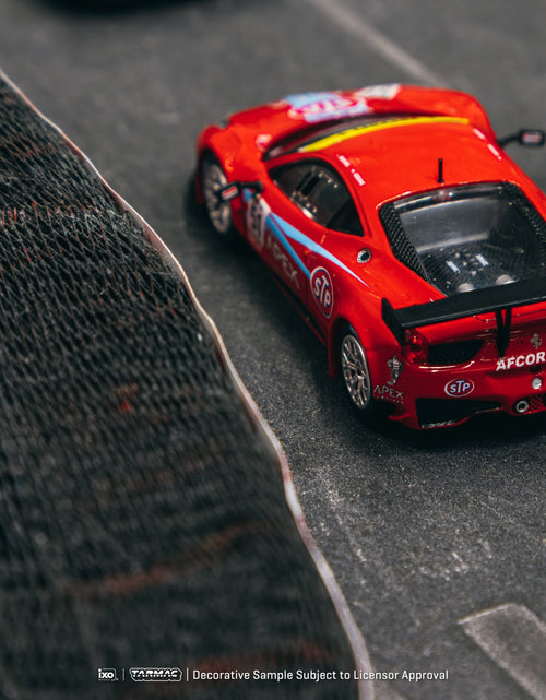 Load image into Gallery viewer, Tarmac Works 1/64 Ferrari 458 Italia GT3 FIA GT3 Europe 2011 D. Brown
