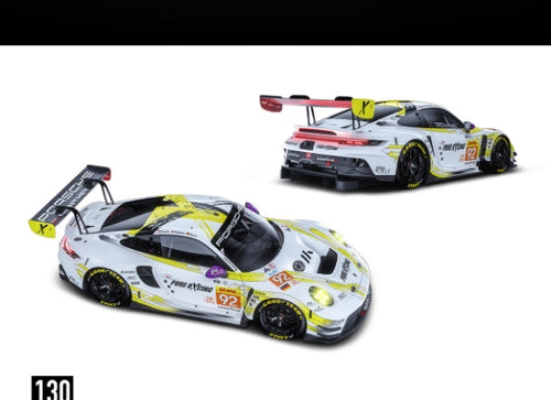 Load image into Gallery viewer, (Pre-order) Trends Hobby 1/64 Diecast Porsche 911 GT3 R- LeMans 24H 2024 #92
