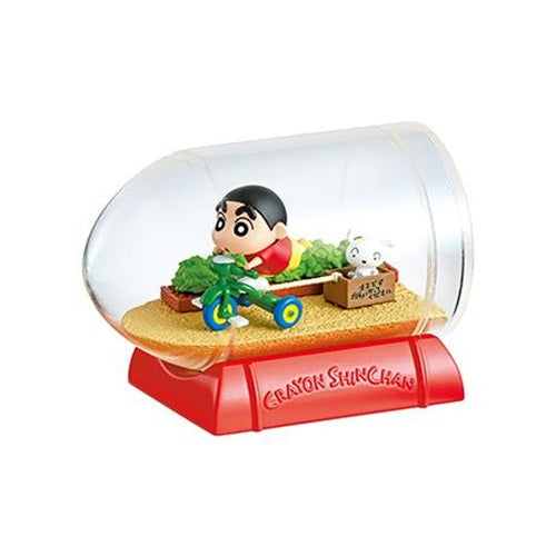 Re-Ment Crayon Shin-chan Terrarium Every Day Is Fun! (Set of 6)