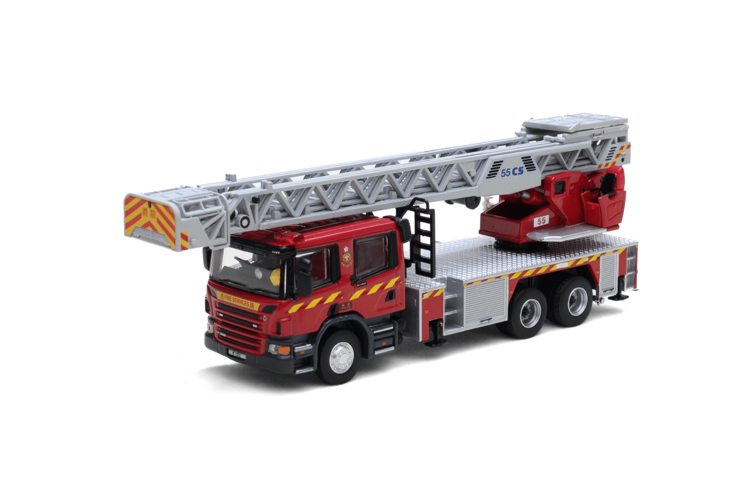 Tiny City Die-cast Model Car 1/76 - Scania HKFSD Turntable Ladder 55M (F132)