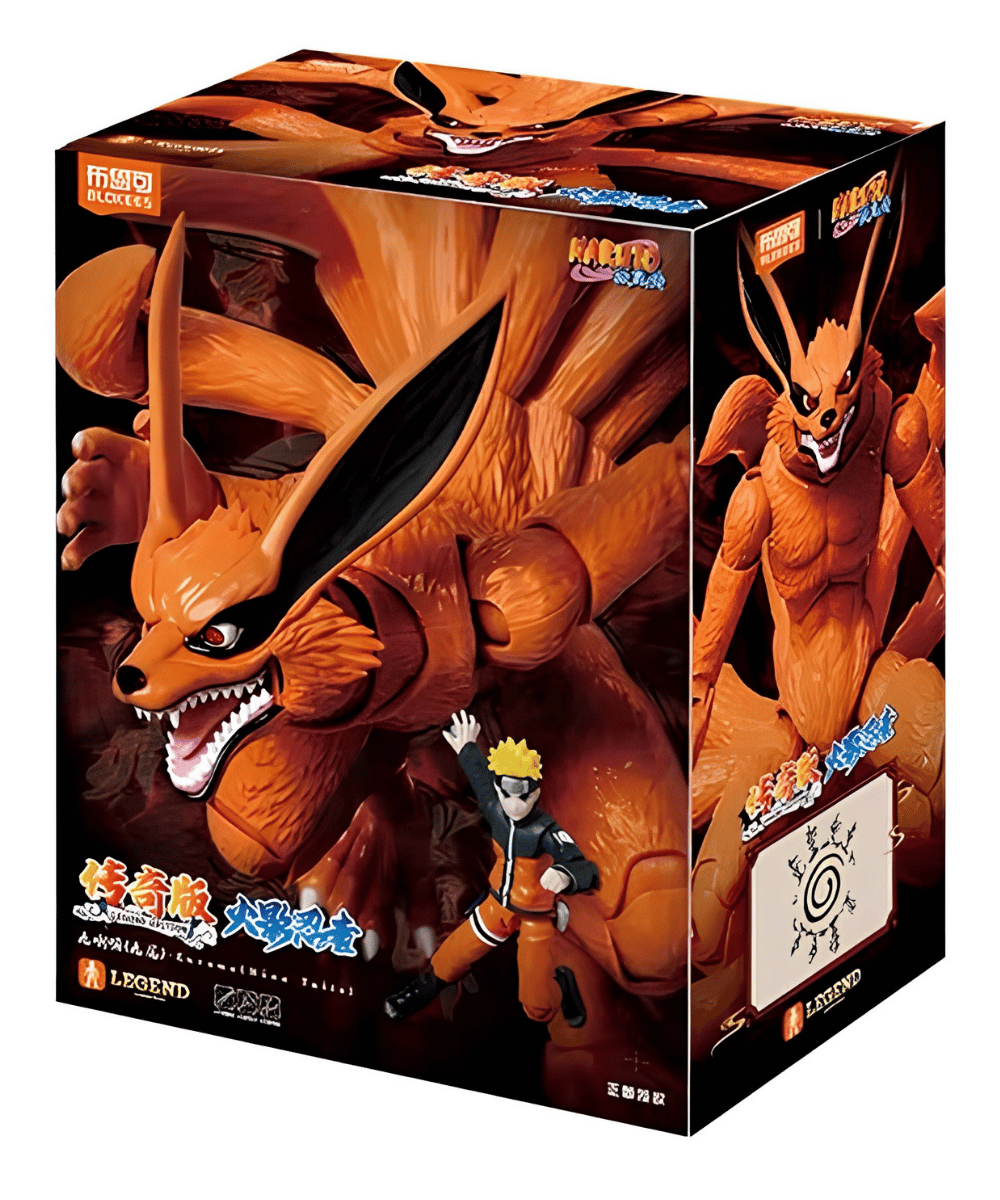 Blokees Legend Edition Naruto Shippuden AE01 Nine Tails Kurama Model Kit