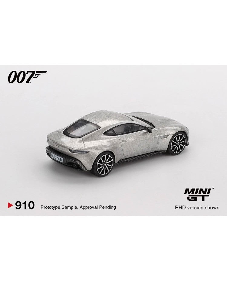 Mini GT #910 1/64 Aston Martin DB10 "Spectre" 007 with Mini Poster