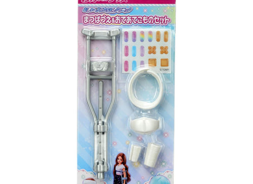 Load image into Gallery viewer, Takara Tomy Licca Chan Doll Accessories Set - Crutch and Treatment Set
