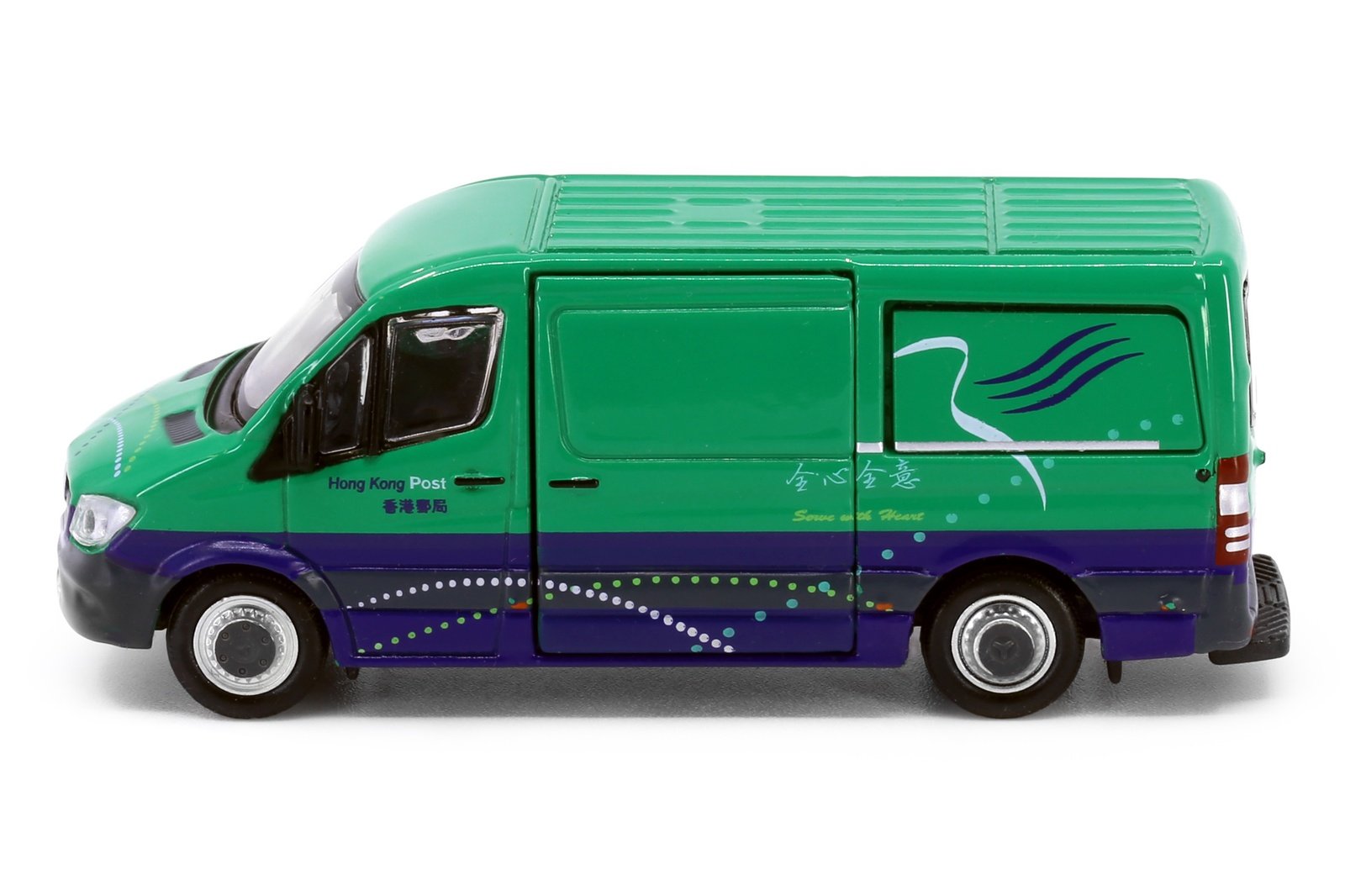 Tiny City 27 Die-cast Model Car - MERCEDES-BENZ Sprinter Post Office