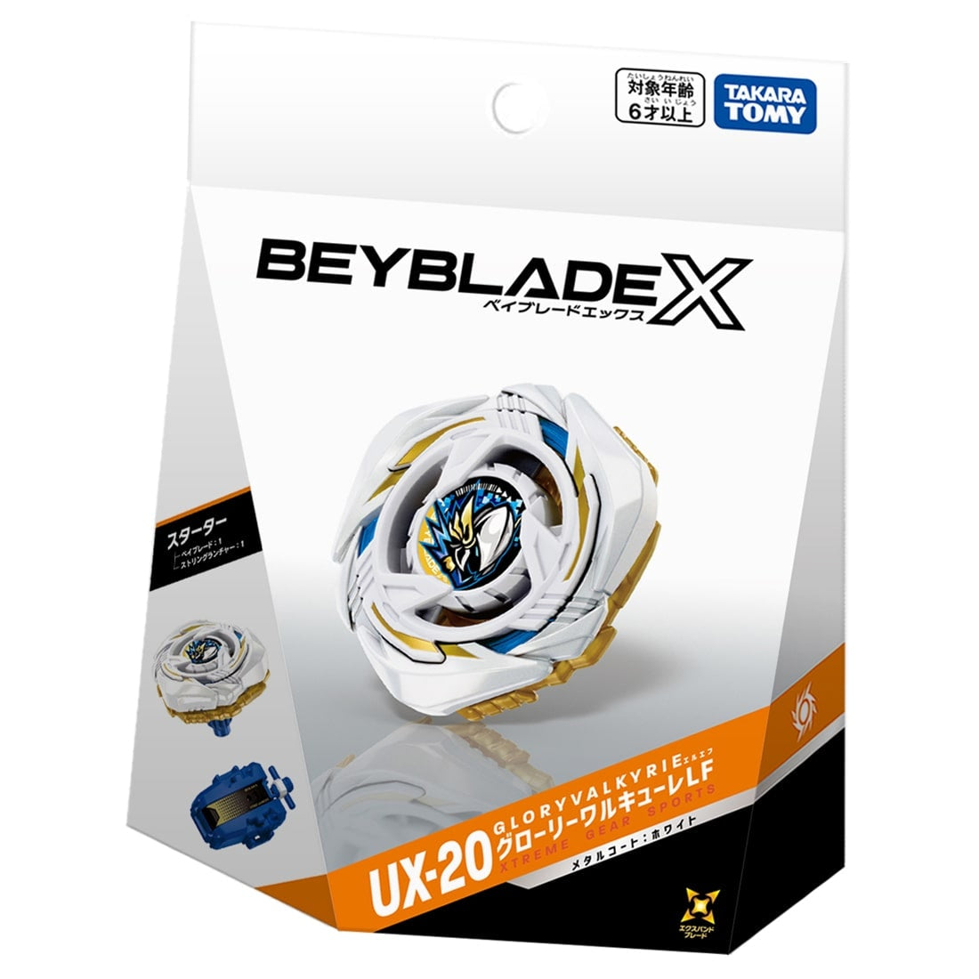 Takara Tomy Beyblade X Starter UX-20 GloryValkyrie LF