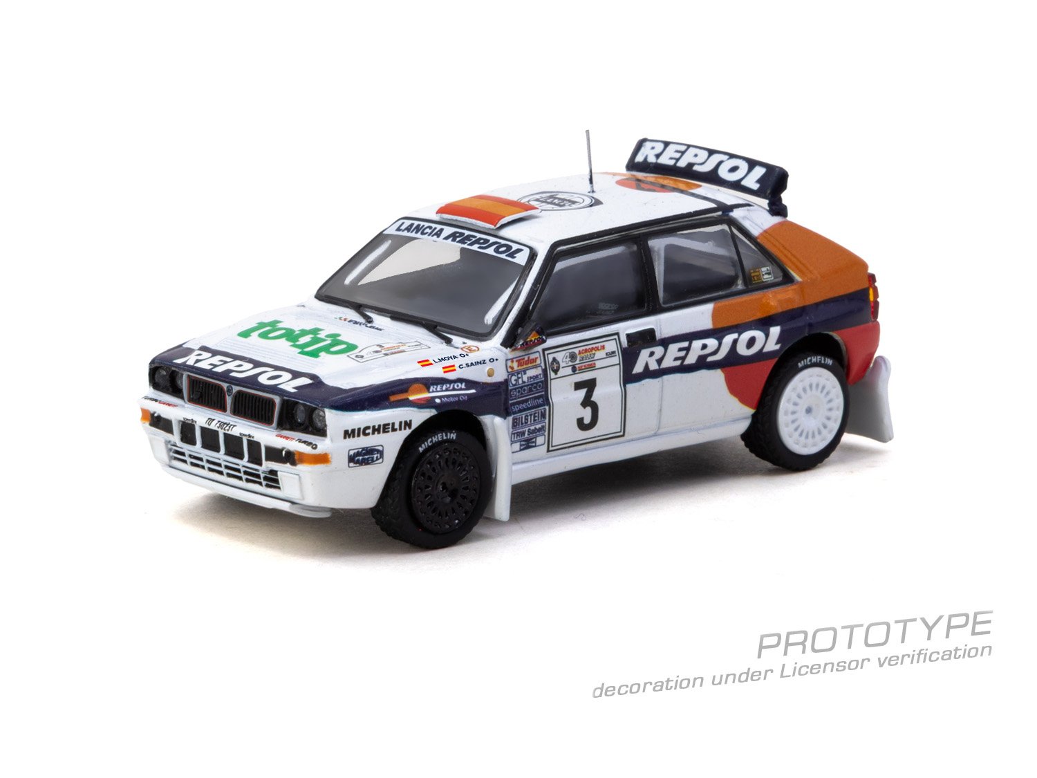 (Pre-order) Tarmac Works 1/64 Lancia Delta HF Integrale Acropolis Rally 1993