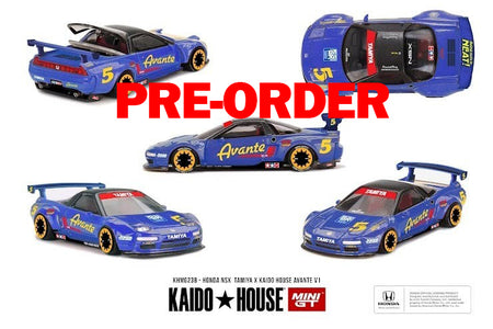 (Pre-order) Kaido House X Mini GT Honda NSX  TAMIYA x KAIDO HOUSE AVANTE V1 #238