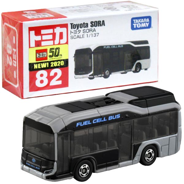 Takara Tomy Tomica No.82 Toyota Sora 1/137 Mini Diecast Toy Car