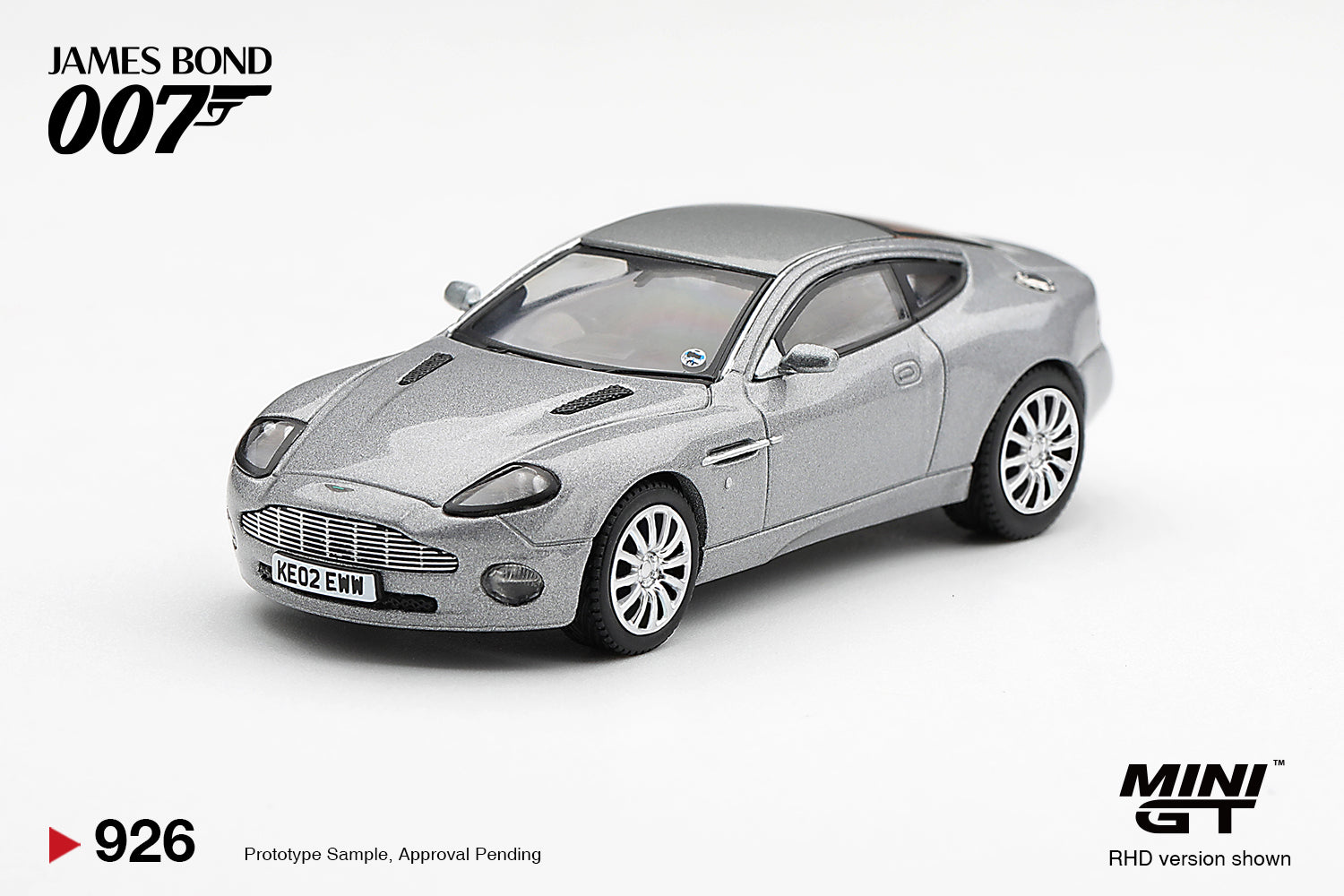 (Pre-order) Mini GT #926 007 Aston Martin V12 Vanquish "Die Another Day" Car