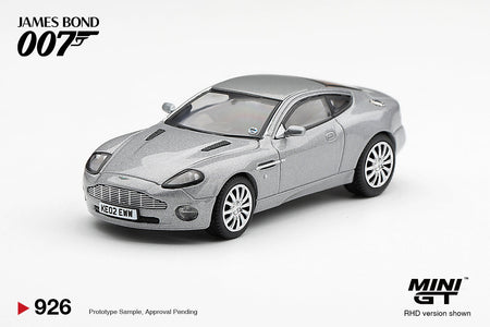 (Pre-order) Mini GT #926 007 Aston Martin V12 Vanquish "Die Another Day" Car