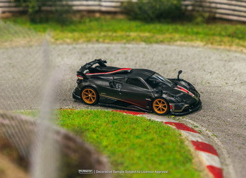 Load image into Gallery viewer, Tarmac Works 1/64 Pagani Imola Matt Black Carbon Fiber Model Car
