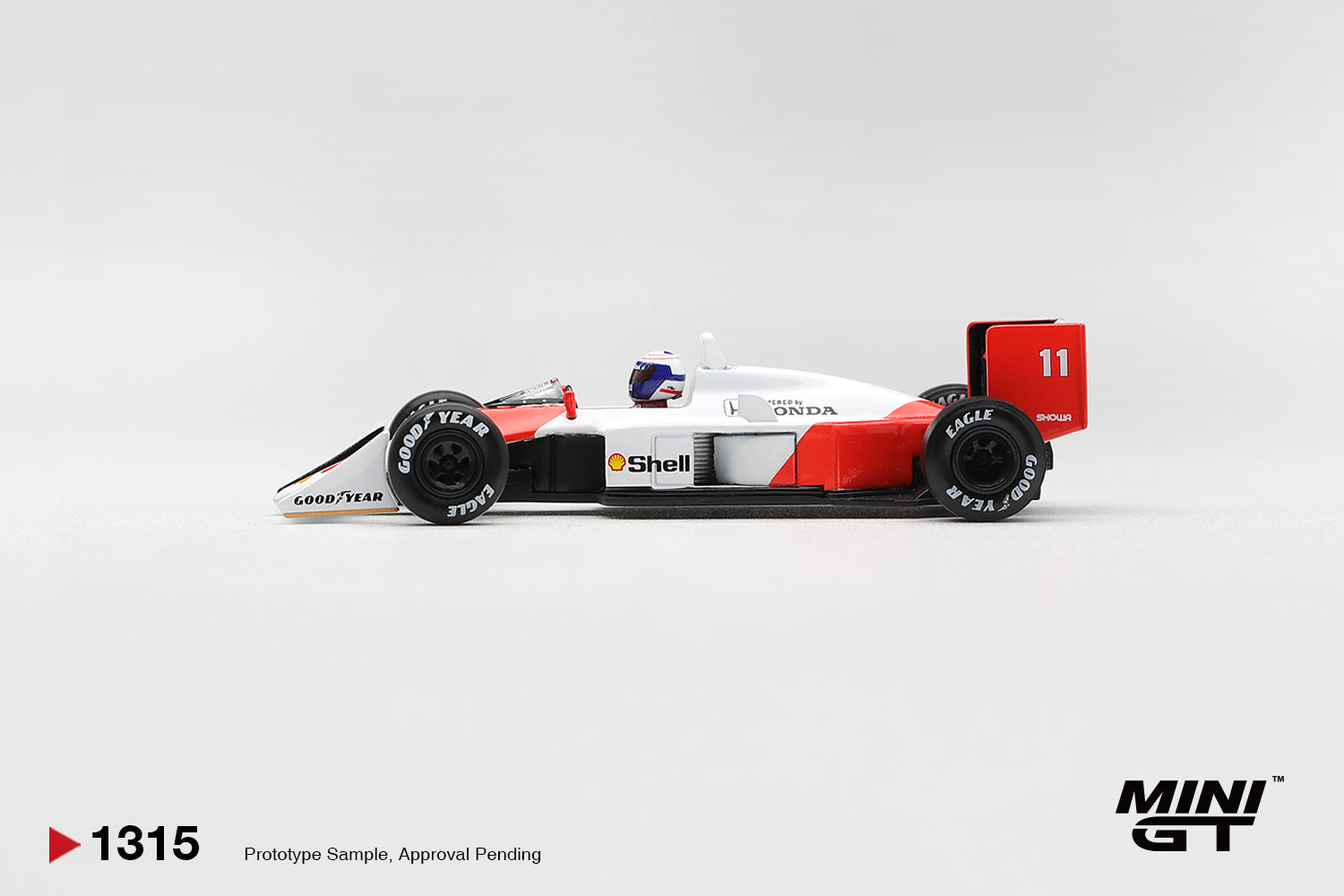(Pre-order) Mini GT #1315 McLaren MP4/4 #11 Alain Prost 1988 Canadian Grand Prix