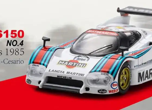 Load image into Gallery viewer, (Pre-order) Sparky 1/64 Lancia LC2 No.4 8th Le Mans 1985 Wollek Diecast Model
