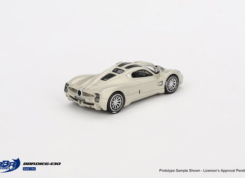 Load image into Gallery viewer, BBR 1:64 Pagani Utopia Presentation Grigio Rinascimento Model Car
