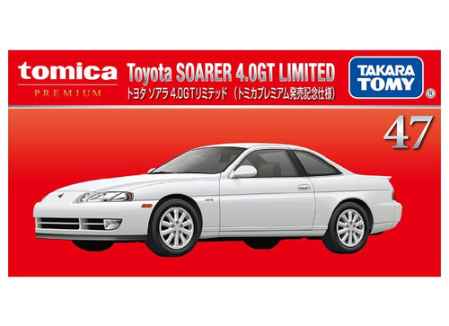 Load image into Gallery viewer, Takara Tomy Tomica Premium 1/65 No.47 Toyota Soarer 4.0GT Limited (1st) Model
