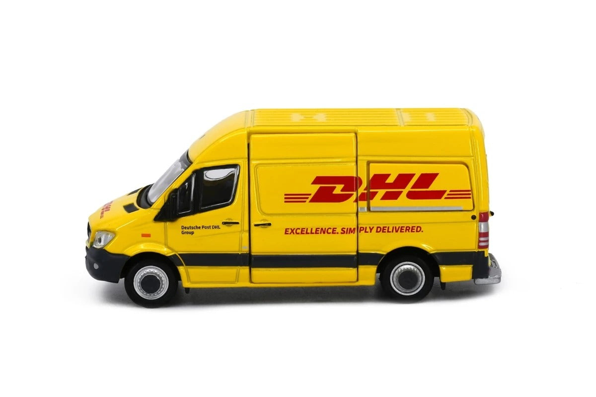 Tiny City 90 Die-cast 1/76 Model Car - MERCEDES-BENZ Sprinter FL DHL Model Car