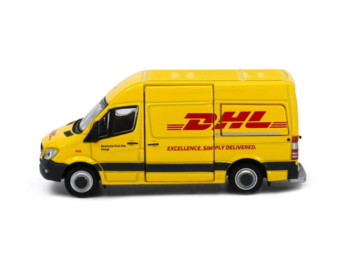 Load image into Gallery viewer, Tiny City 90 Die-cast 1/76 Model Car - MERCEDES-BENZ Sprinter FL DHL Model Car
