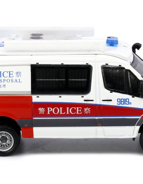 Load image into Gallery viewer, Tiny City 132 Die-cast Model Car - MERCEDES-BENZ Sprinter FL EOD (Red White)
