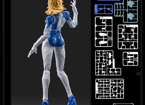 Load image into Gallery viewer, Blokees Marvel Rivals Champion Class Invisible Woman Model Kits Action Figure
