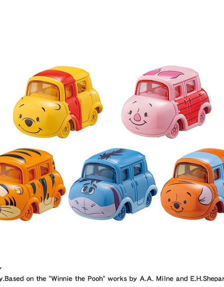 Takara Tomy Dream Tomica Winnie the Pooh & Friends Set (5 Cars Set)