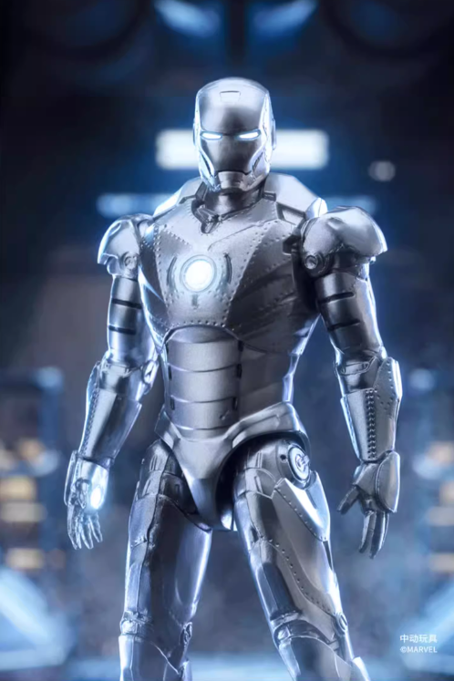ZD Toys Marvel Avengers 4-inch Iron Man MK2 Action Figure