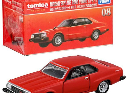 Load image into Gallery viewer, Takara Tomy Tomica Premium Diecast Car No08 Nissan Skyline 2000 Turbo GT-ES(1st)
